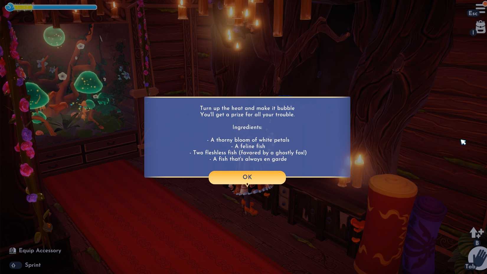 Potion Brewer's House puzzle in ddv disney dreamlight valley