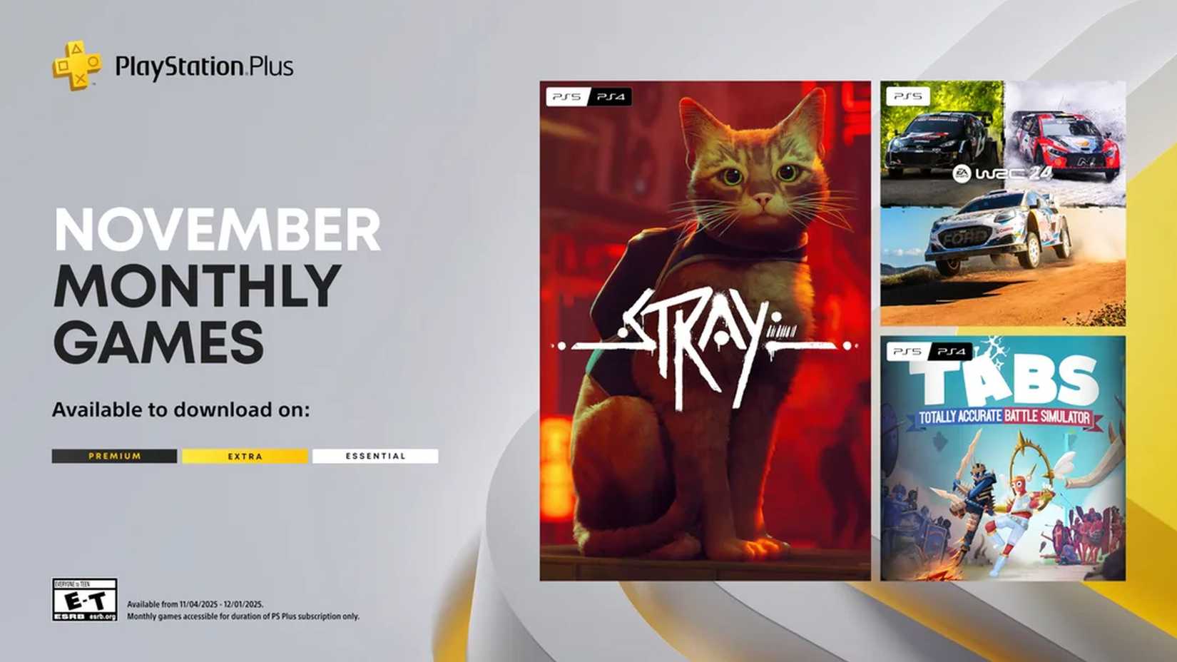 PS Plus Monthly Games for November 2025 Explained