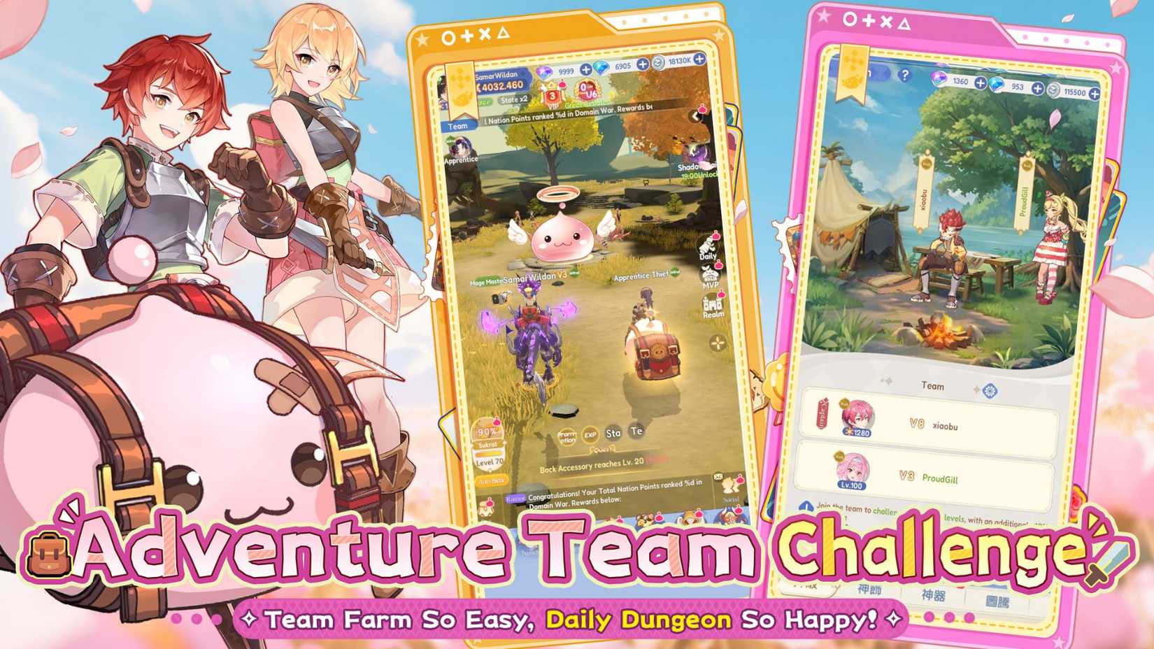 Ragnarok Twilight characters