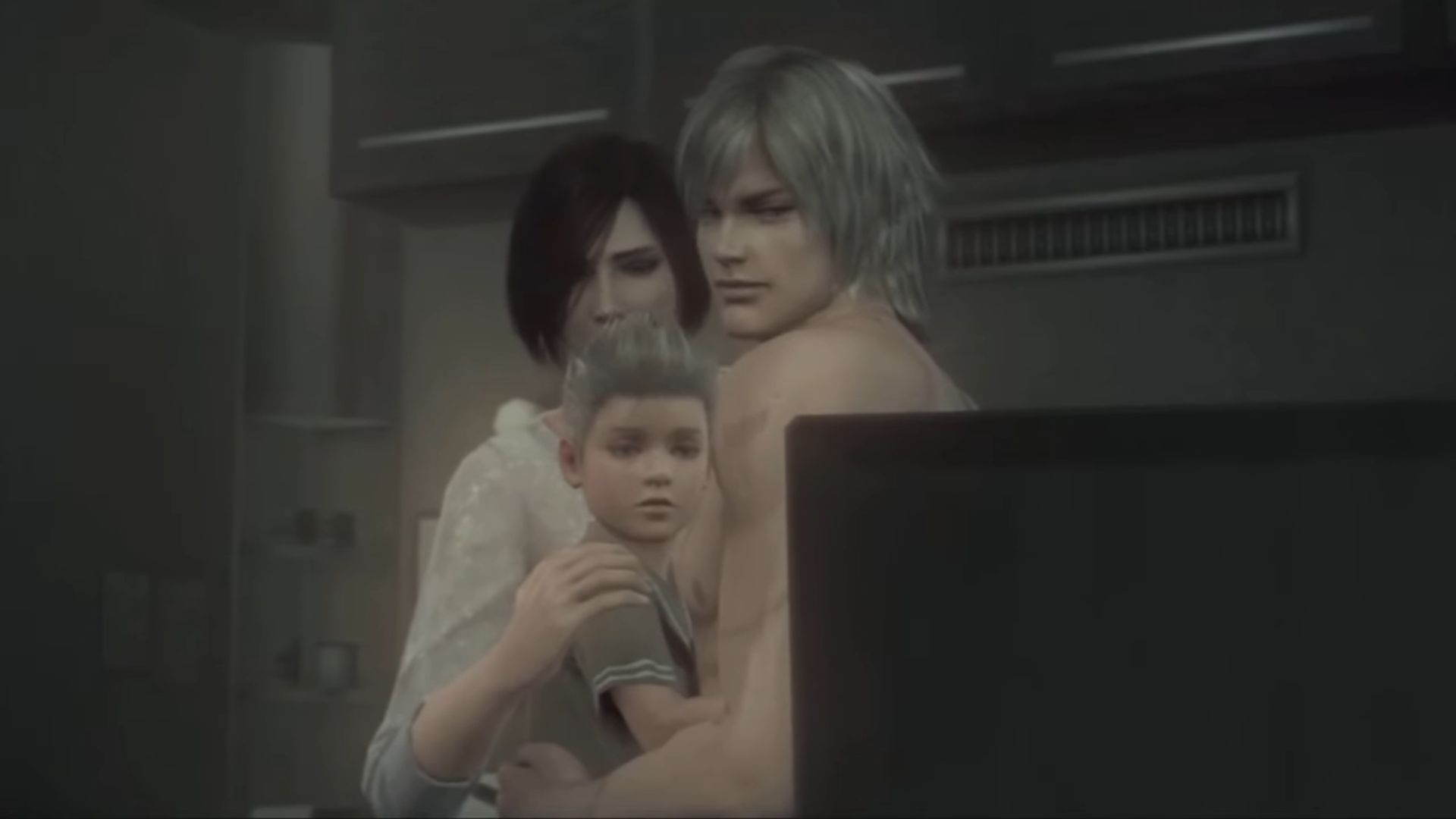 Raiden reunites with his family - Metal Gear Solid 4 Guns Of The Patriots