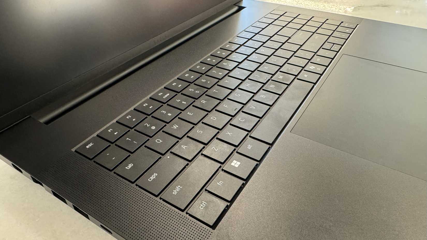 Razer Blade 18 Review Keyboard