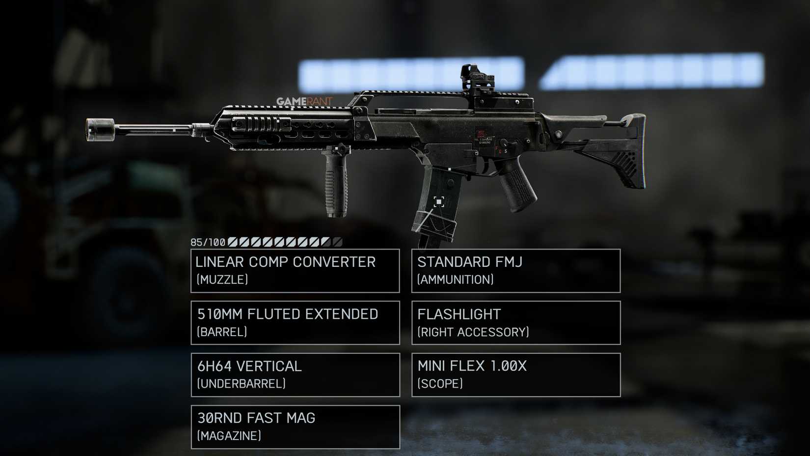 Construção B36A4 recomendada (nível baixo) Melhor carregamento do B36A4 em Battlefield 6 – Dropraro