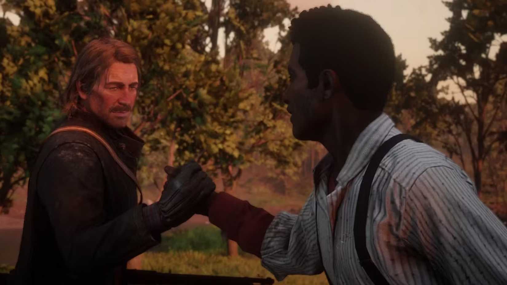 red dead redemption 2 friendships arthur lenny 9