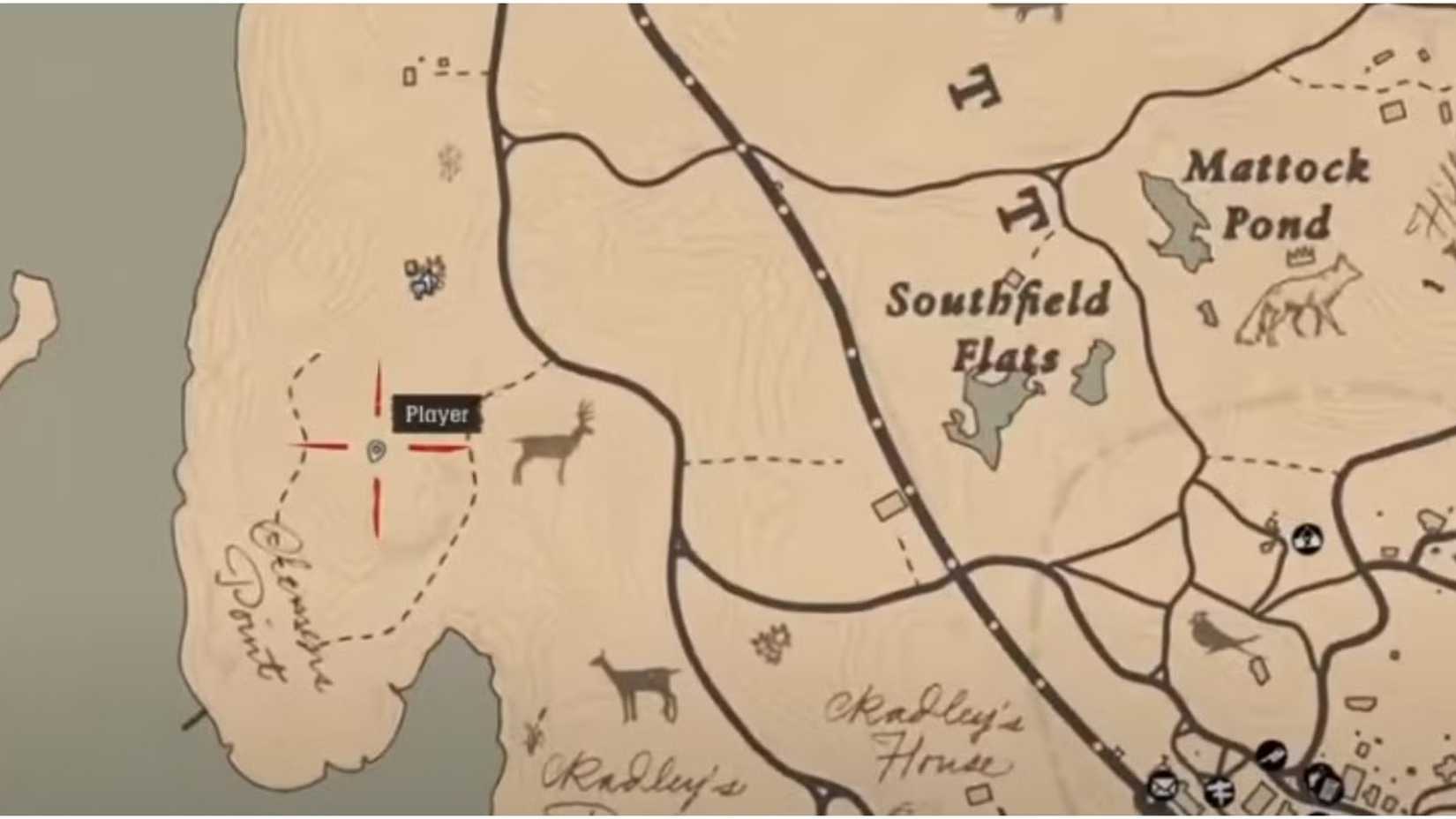 Red Dead Redemption 2 Regular American Ginseng Spawning Point