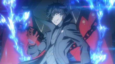 Ren summoning his Persona in Persona 5