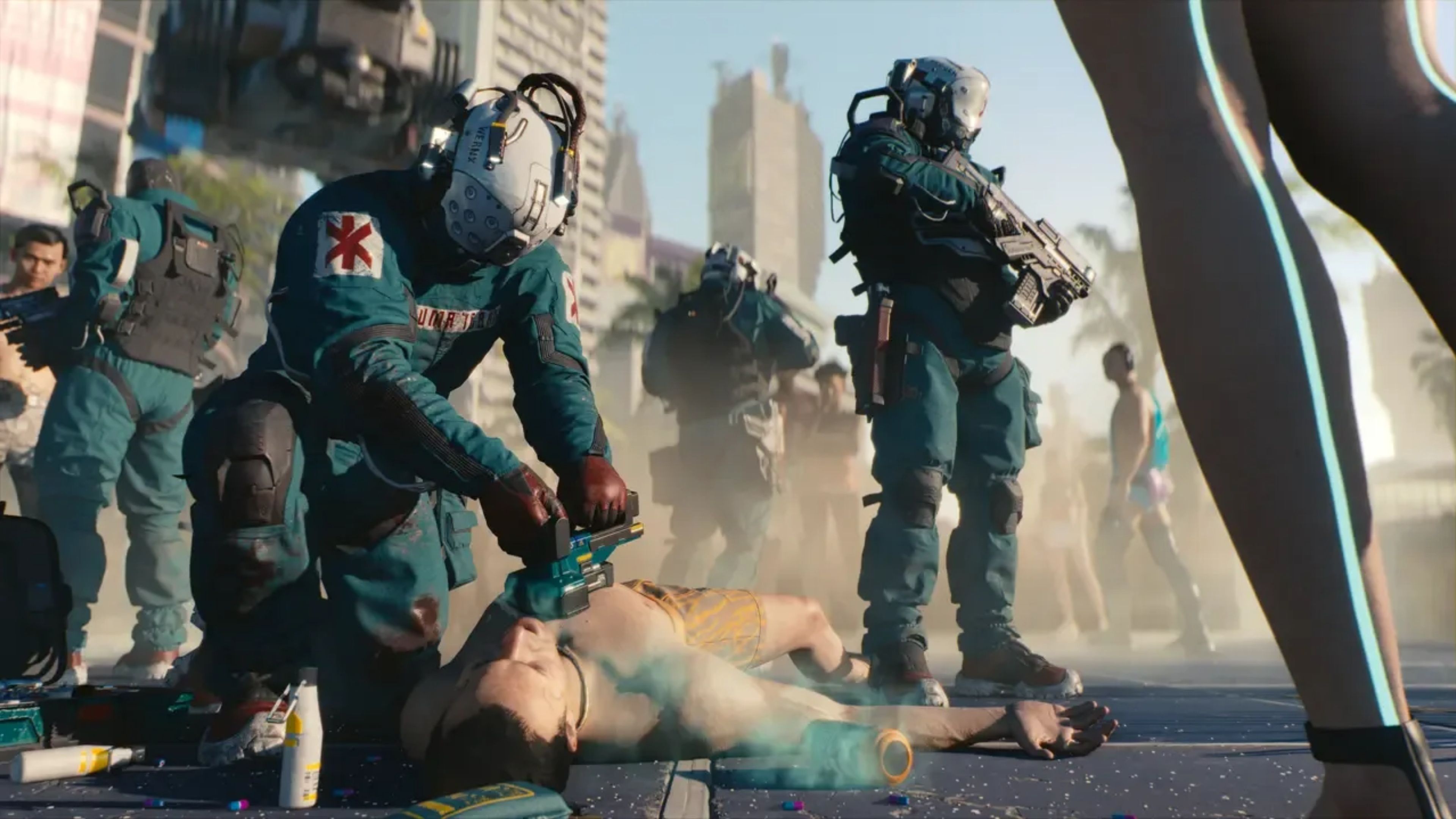 Resucitating someone in Cyberpunk 2077