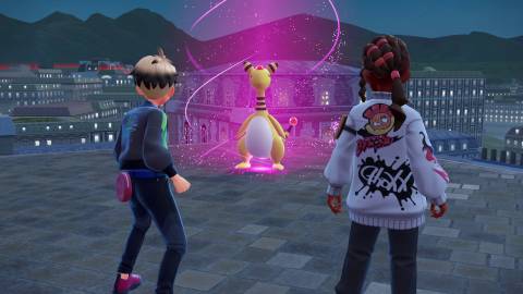 rogue mega ampharos in pokemon legends za