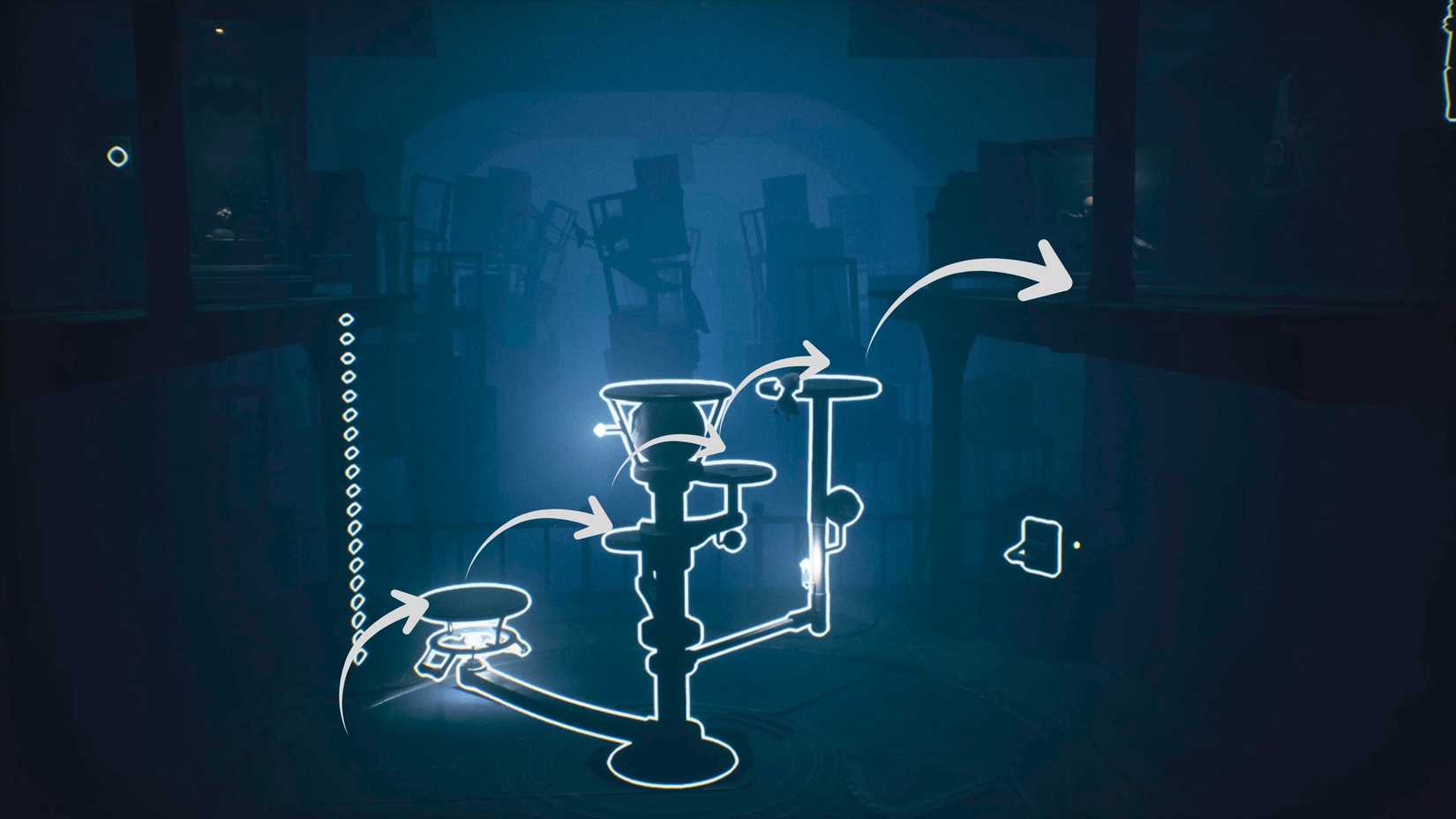 Rotary Platform Position Button Puzzle Little Nightmares 3