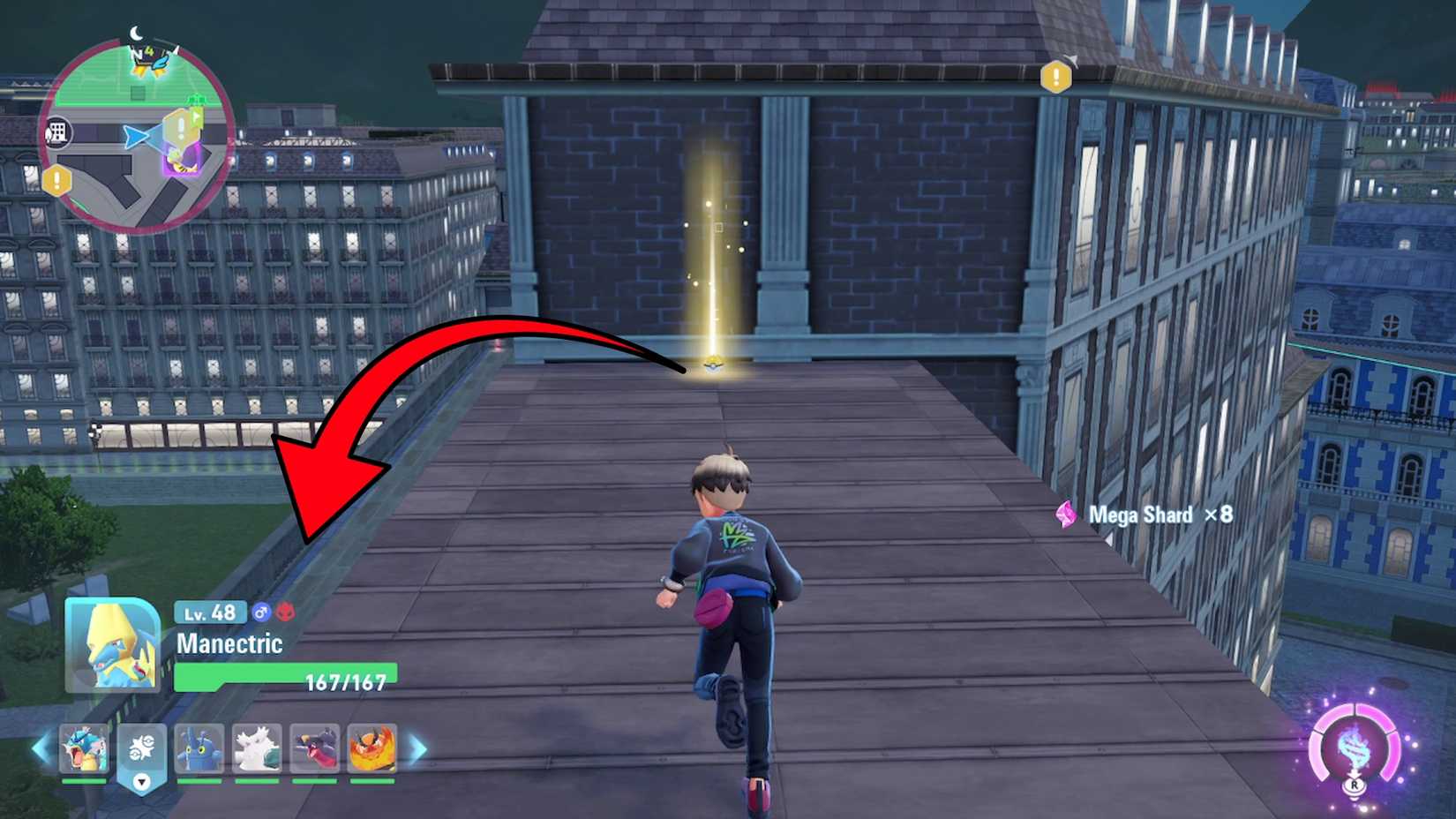 route to rogue mega ampharos in pokemon legends za (4)