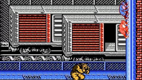 Ryu and his Shadow Clone maneuvering against a boss in Ninja Gaiden 2 The Dark Sword of Chaos