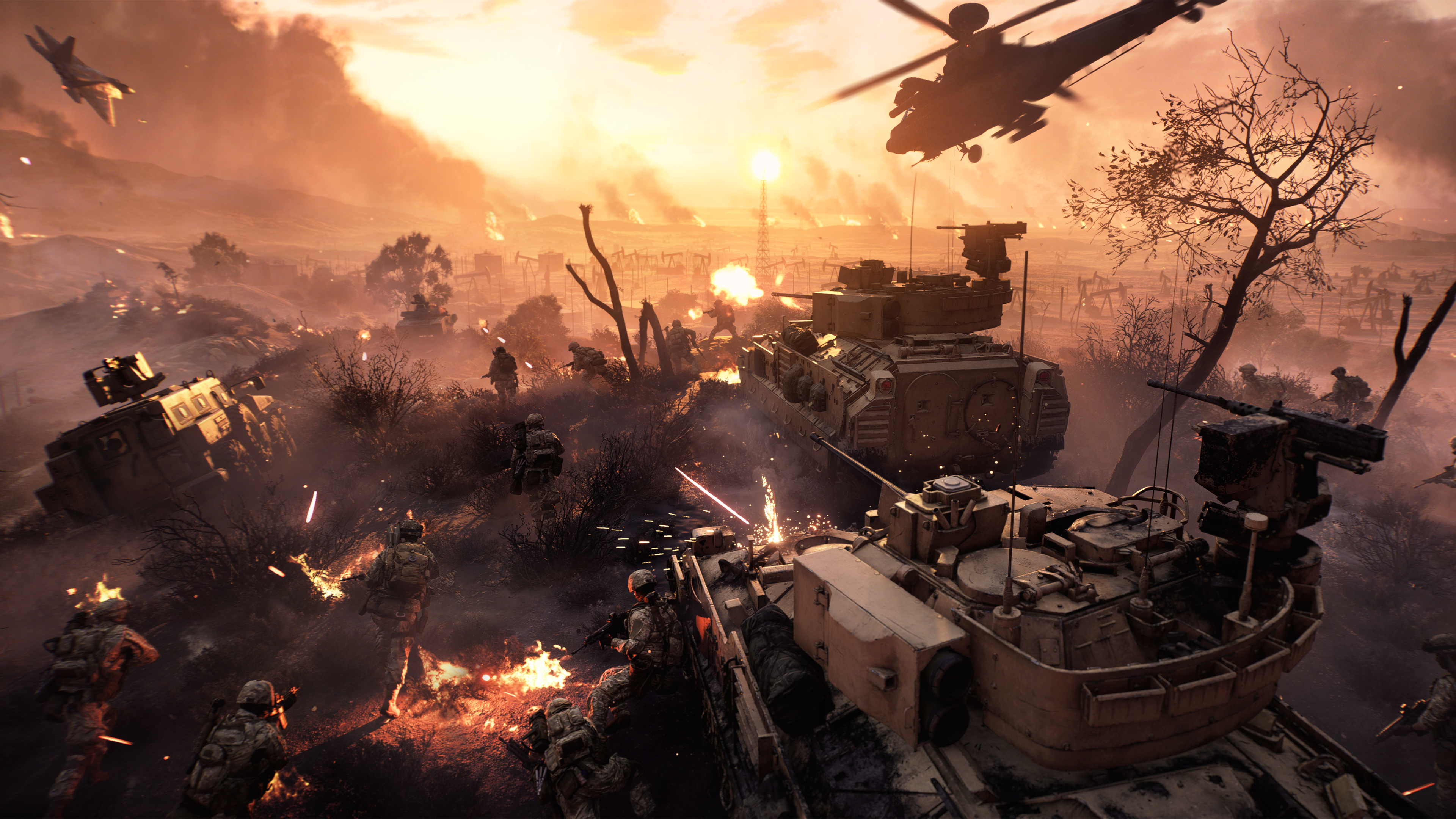 Beberapa IFV di Blackwell Fields Battlefield 6