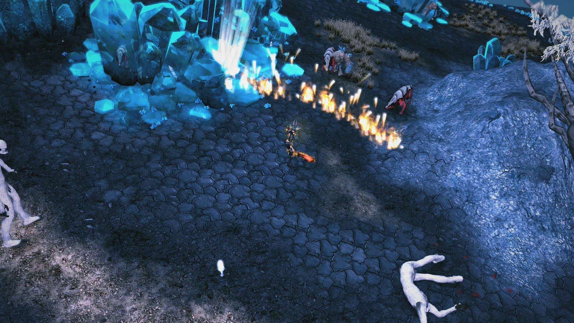 Sacred 2 Remaster fire attack