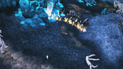 Sacred 2 Remaster fire attack