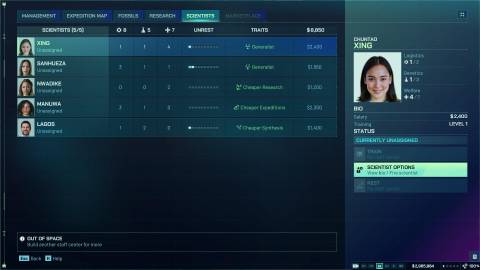 Scientist Options Jurassic World 3