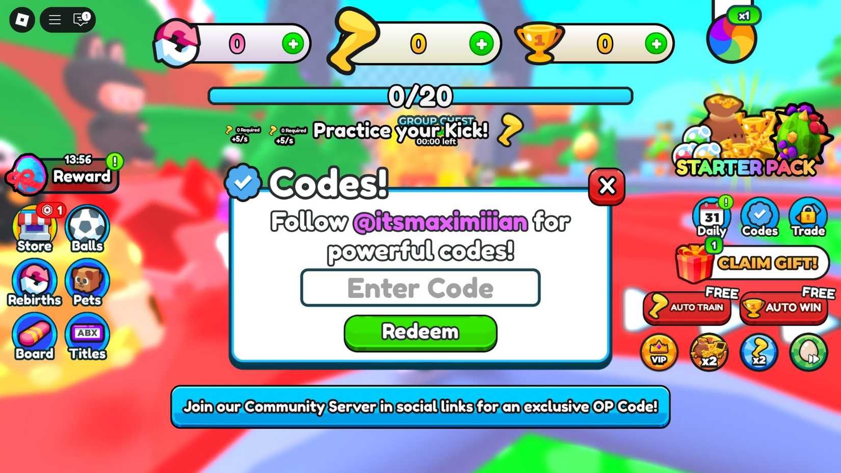 Roblox Score a Goal Codes