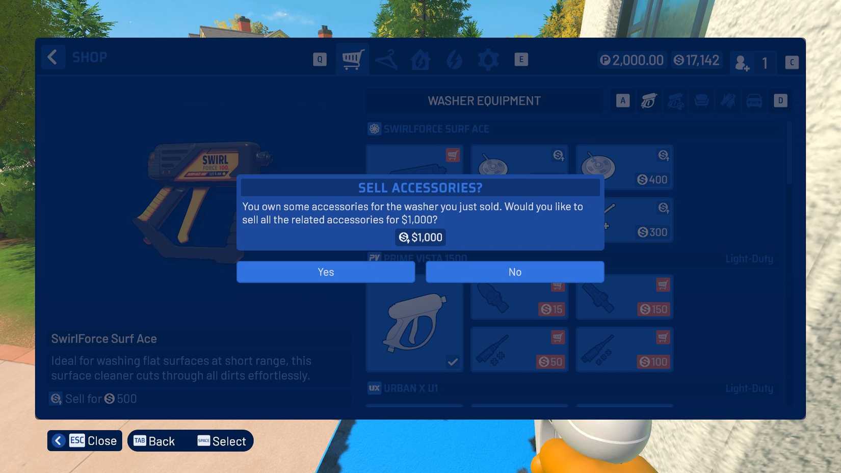 Sell Items PowerWash Simulator 2