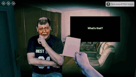 sending someone to fema