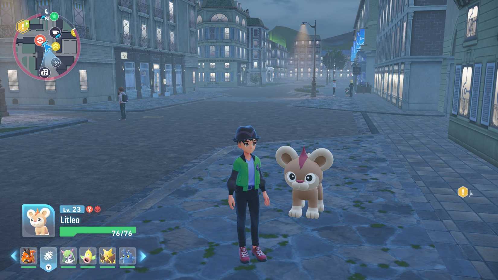 shiny alpha litleo in pokemon legends za