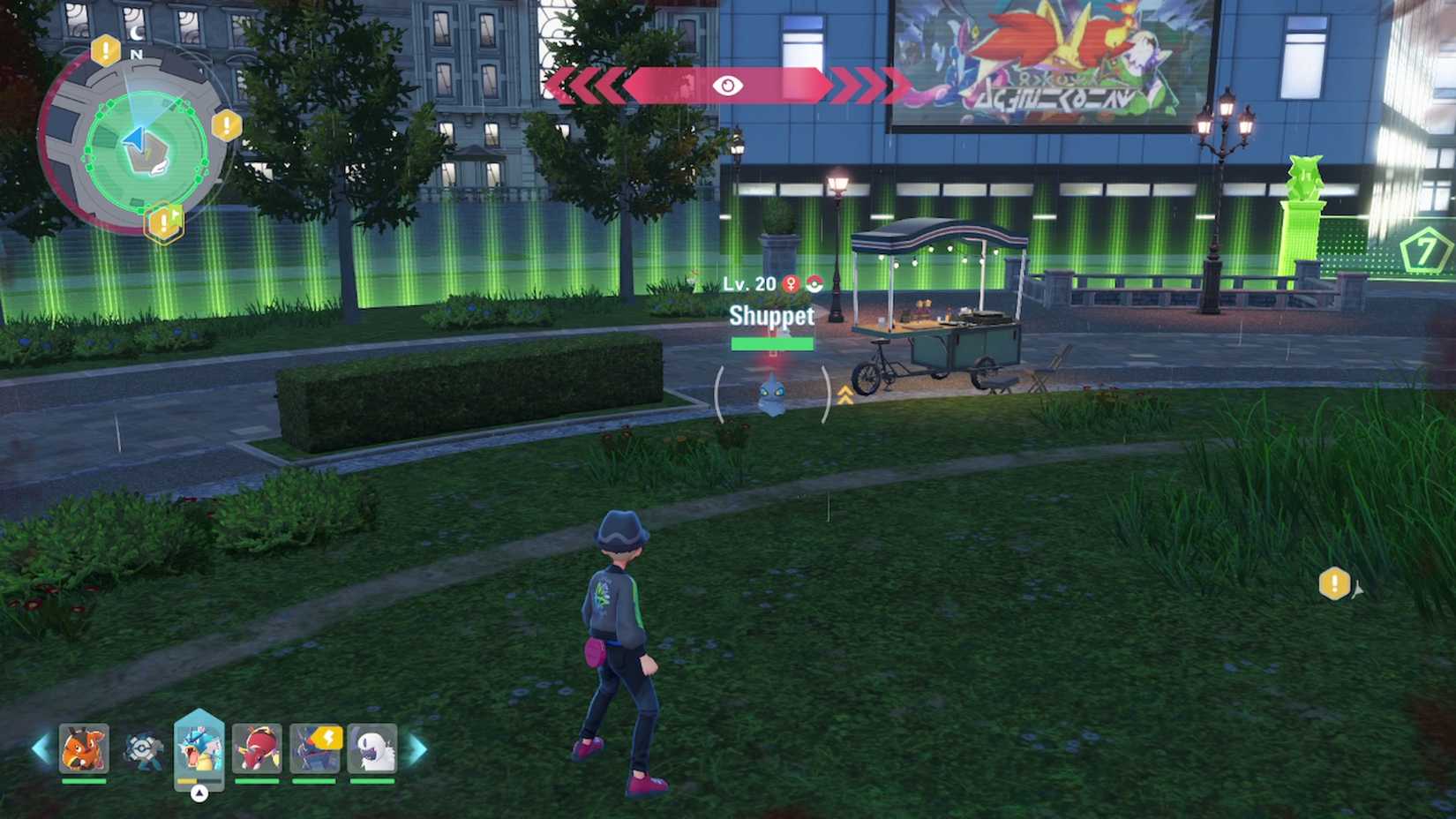 shuppet in wild zone 7 in pokemon legends za