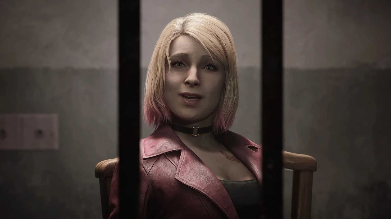 Maria behind bars in Silent Hill 2 remake