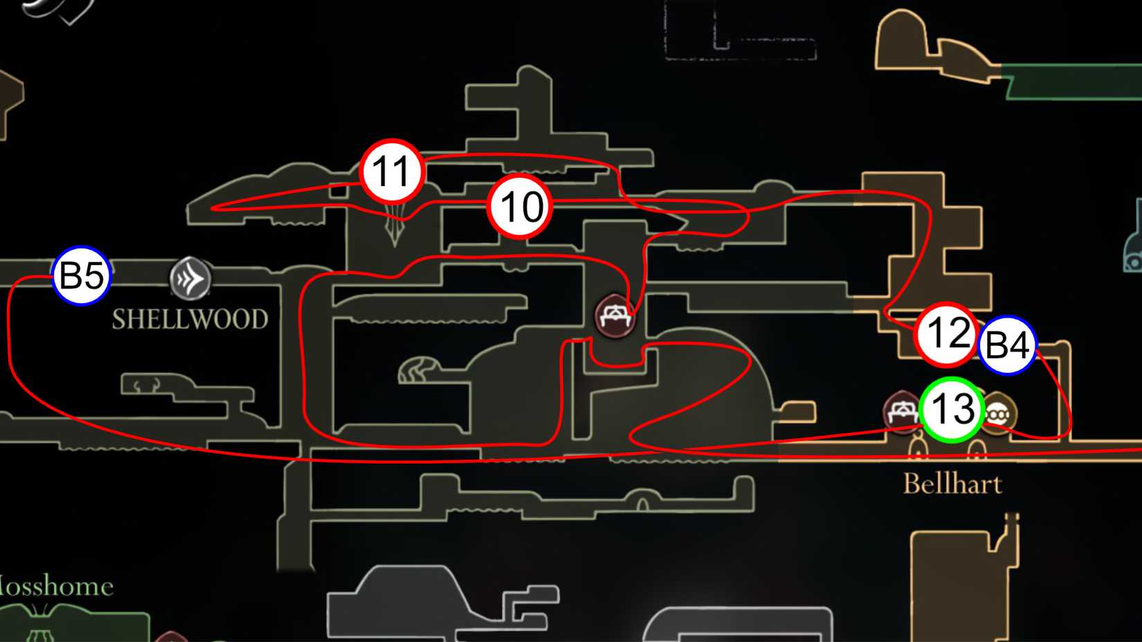 Silksong Speedrunner Achievement Speedrun Trophy Guide Route 4 Revised