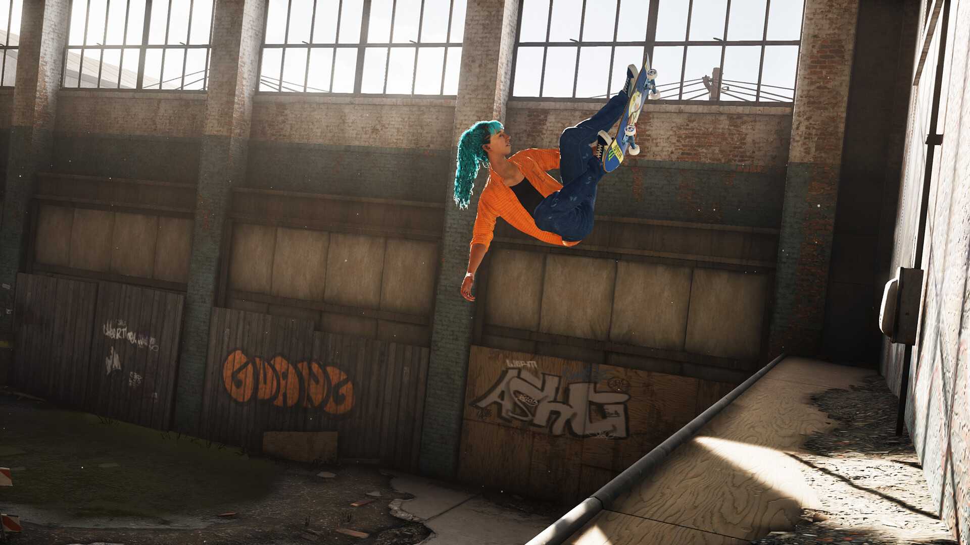 Skating in Tony Hawk's Pro Skater 1 + 2
