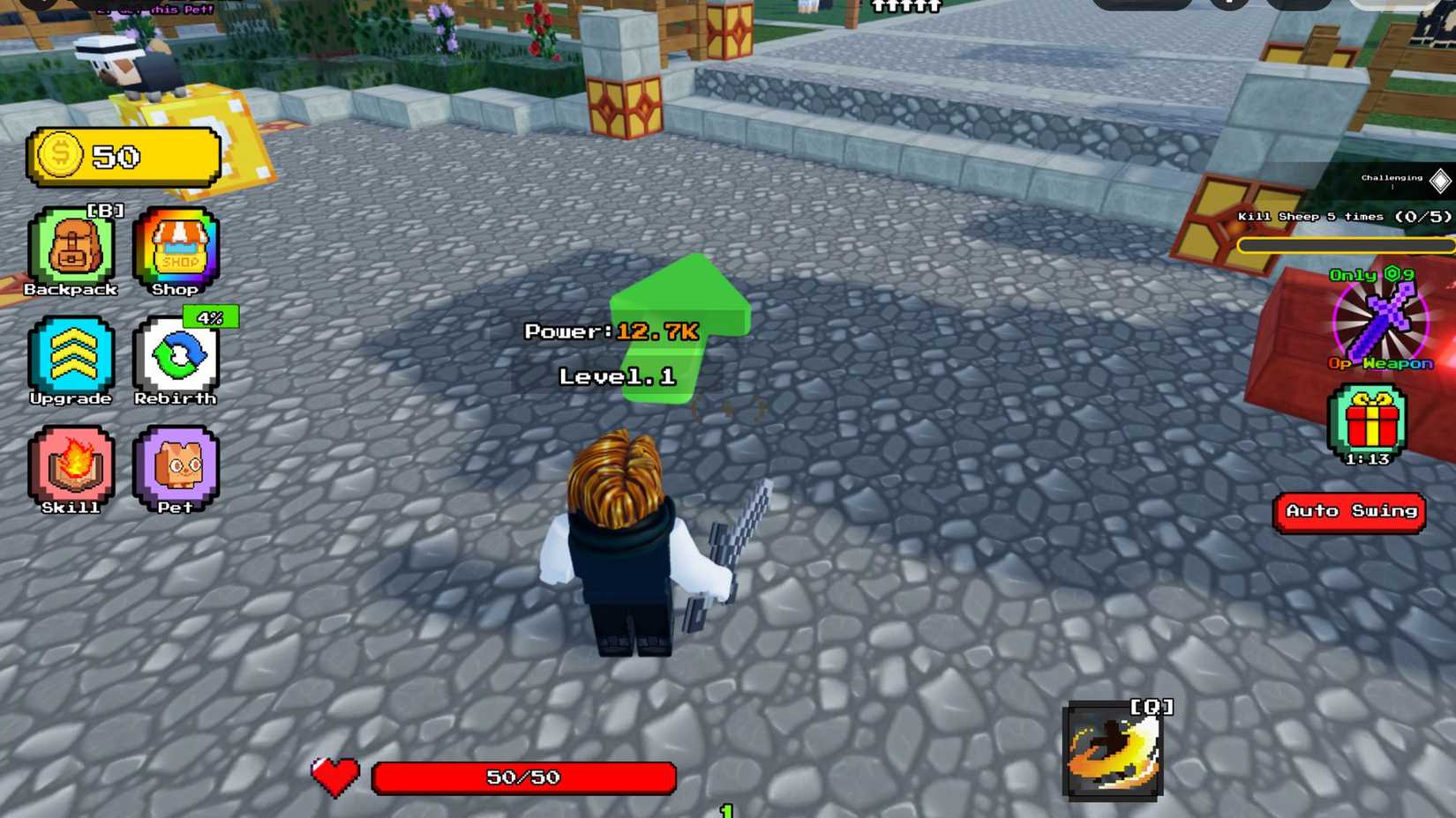 Slasher Blade Loot player