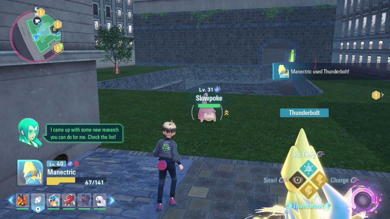 slowpoke in wild zone 10 in pokemon legends za