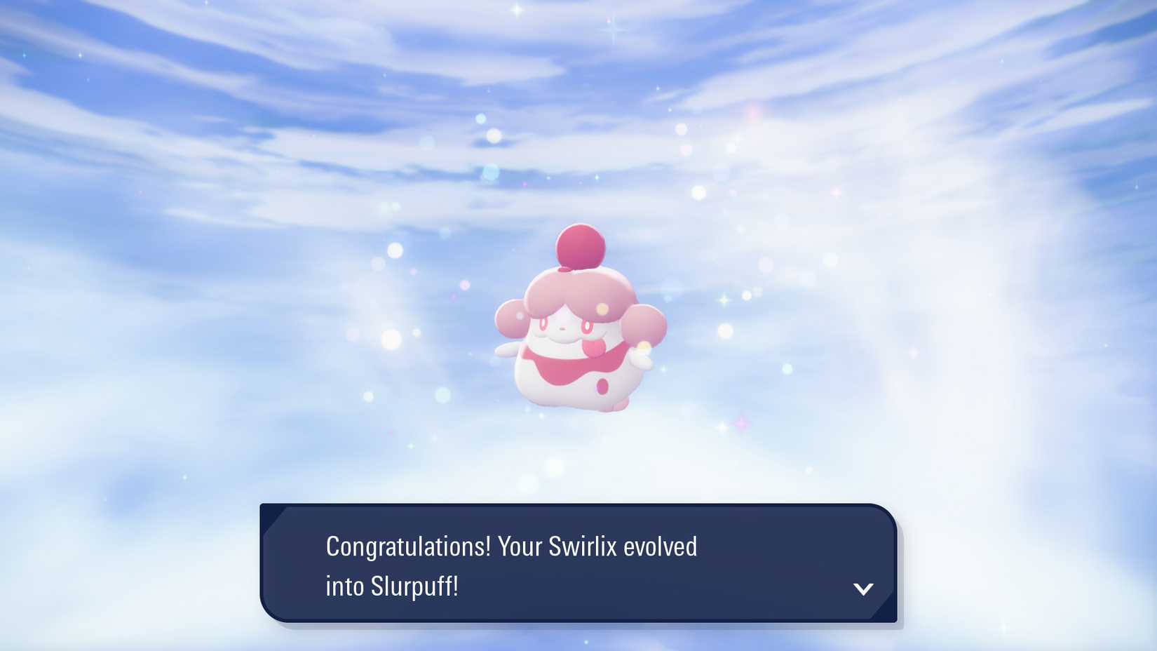 Slurpuff Evolve