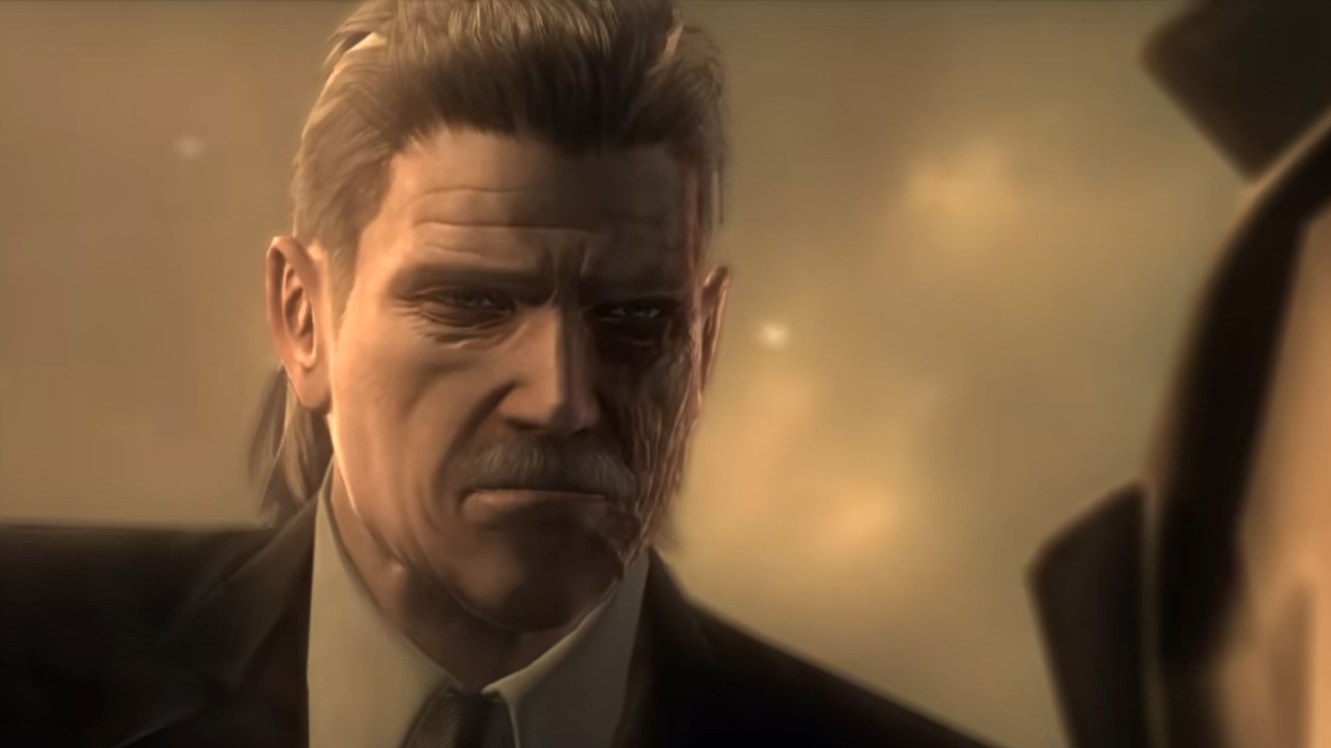 Snake makes amends with Big Boss - Metal Gear Solid 4 Guns Of The Patriots