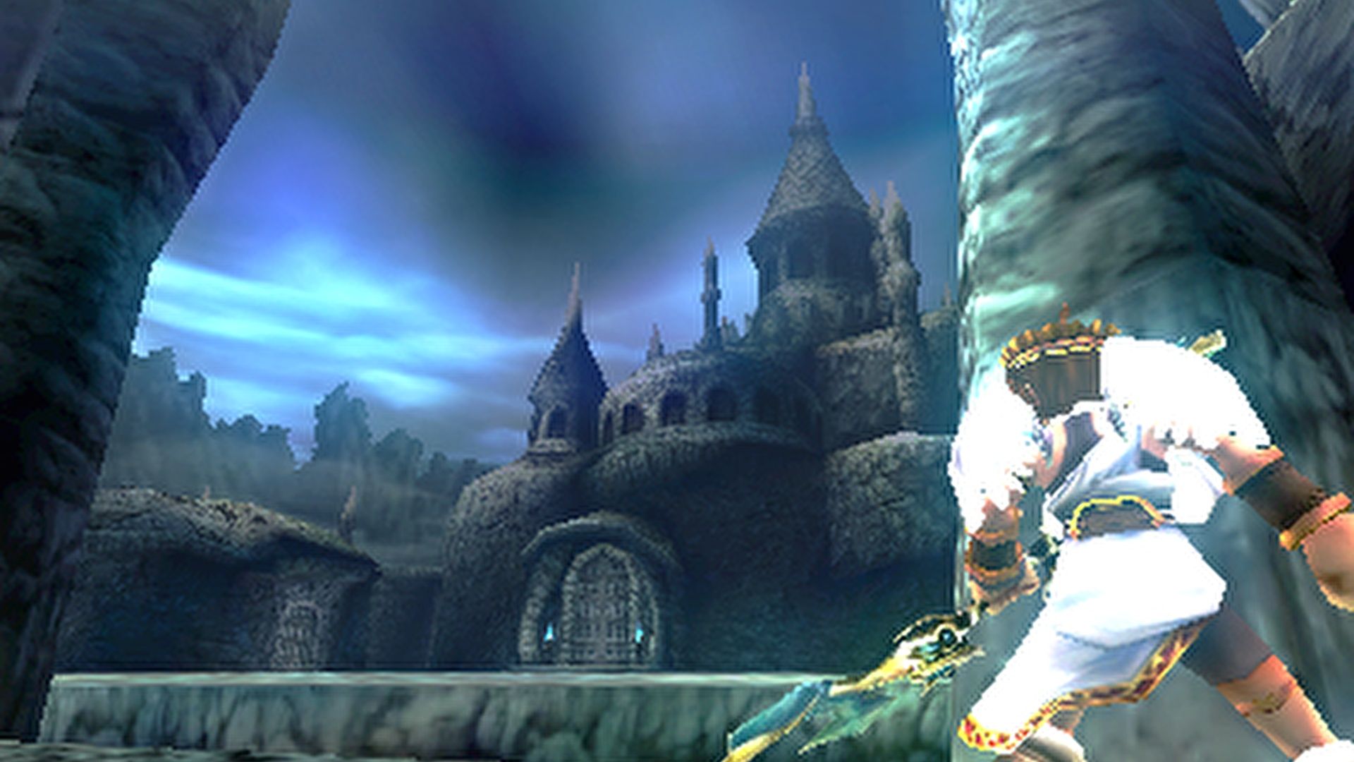 Sneaking around in Kid Icarus Uprising