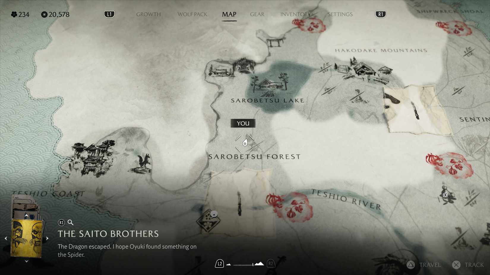 Snowstorm Katagiri location