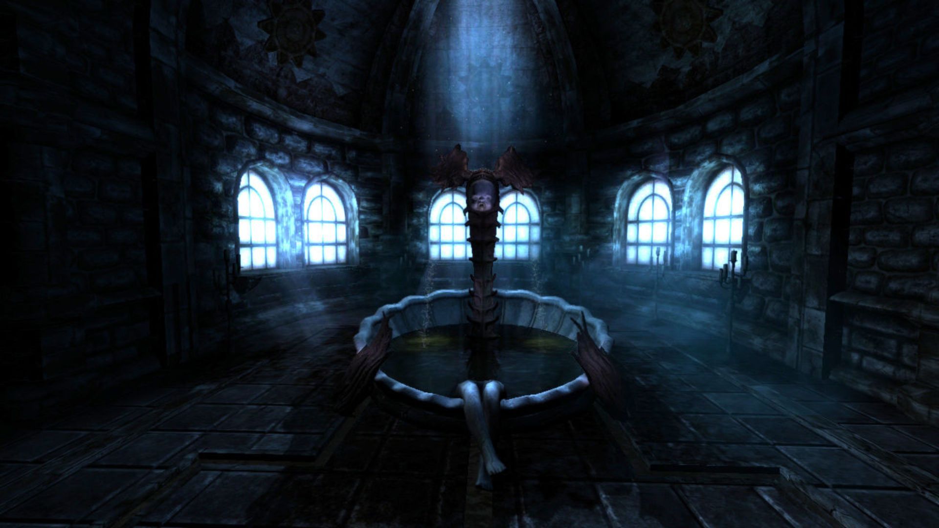 Solving a creepy-looking puzzle - Amnesia The Dark Descent