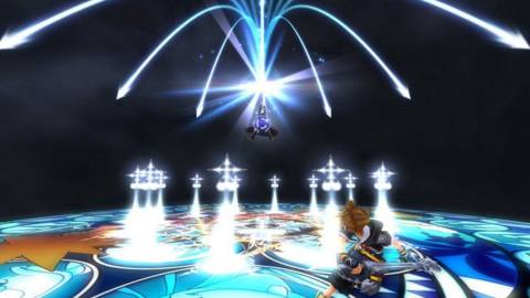 Sora fighting Roxas - Kingdom Hearts 2