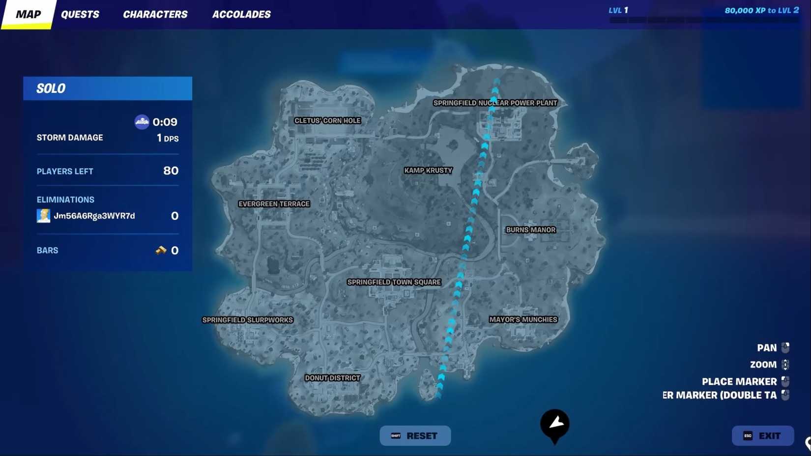 springfield fortnite map