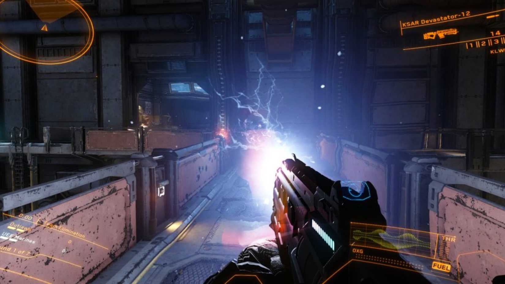 Star Citizen first-person shooter combat