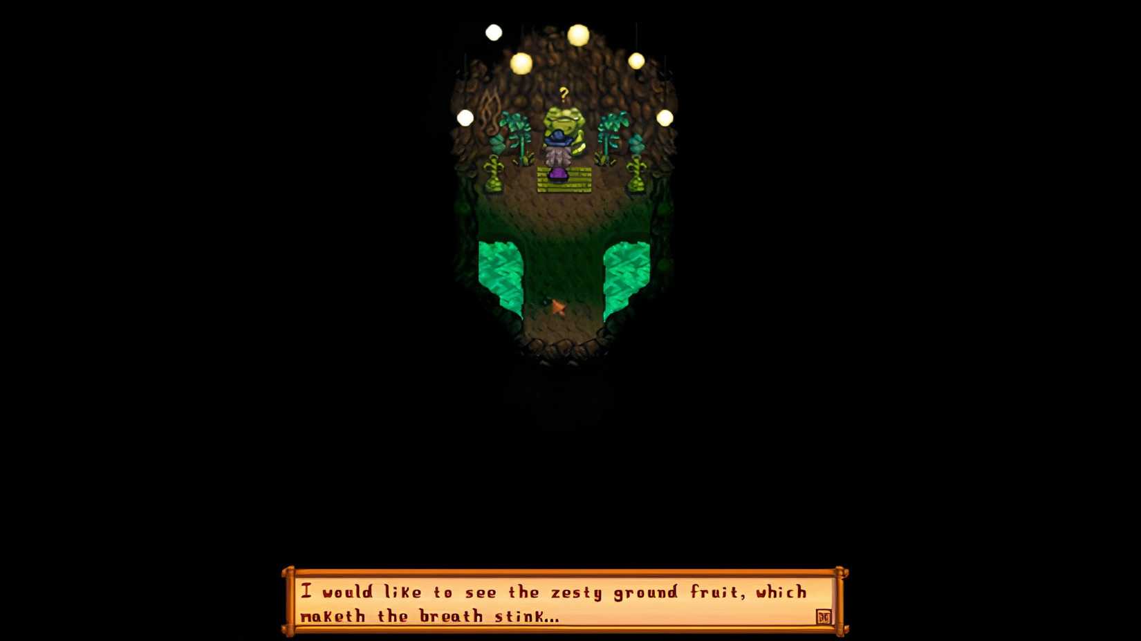 stardew valley ginger island gourmand frog