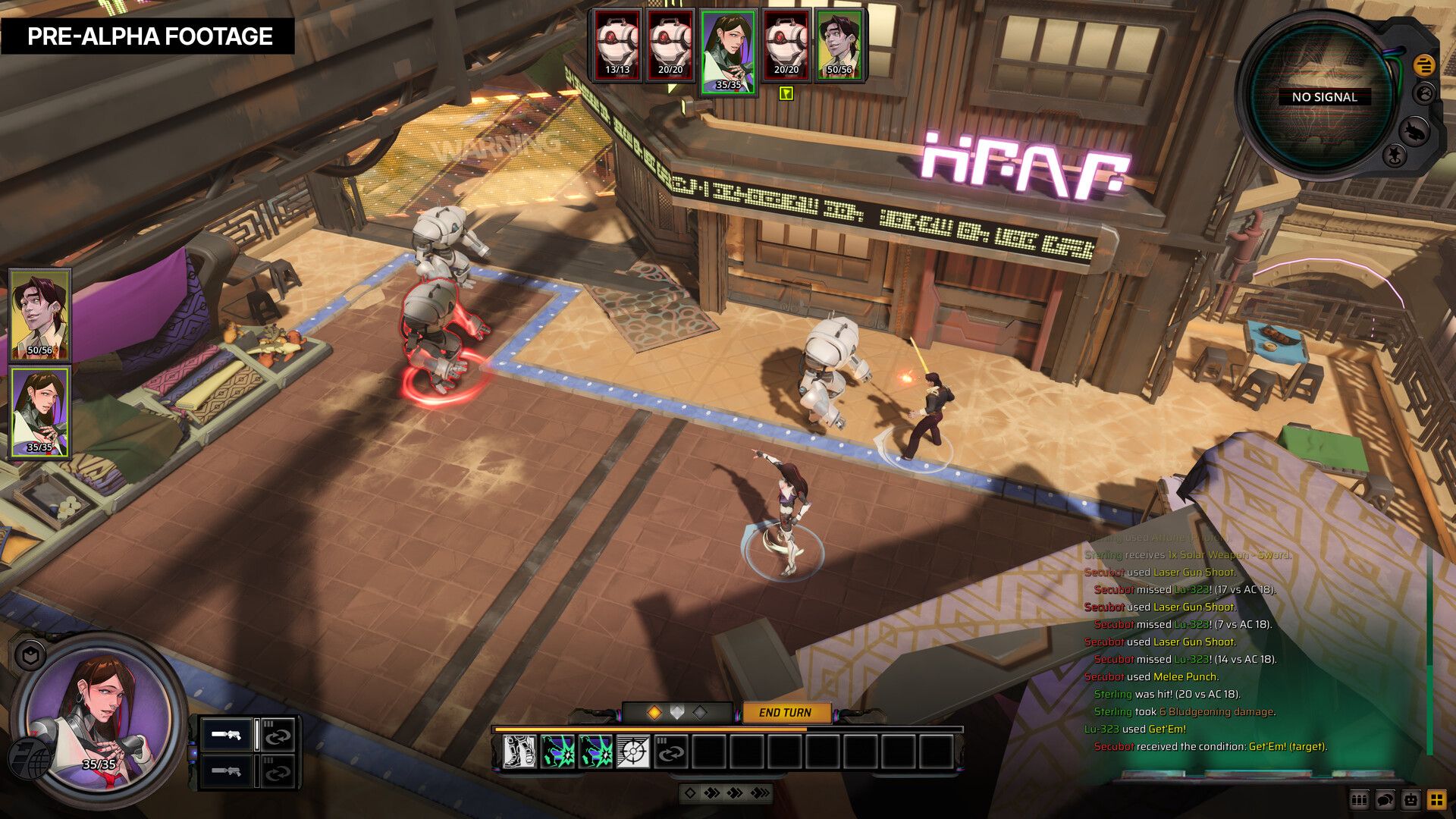Combate em Starfinder: Afterlight