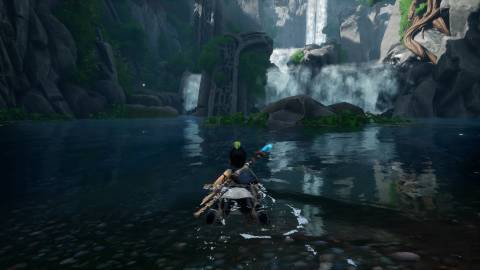 Swimming in Kena Bridge Of Spirits