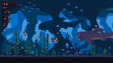 Swimming in Primal Planet