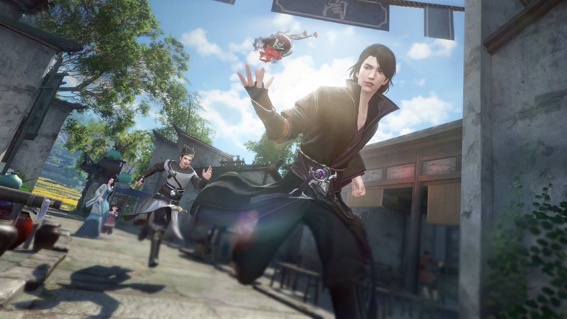 Sword of Justice running