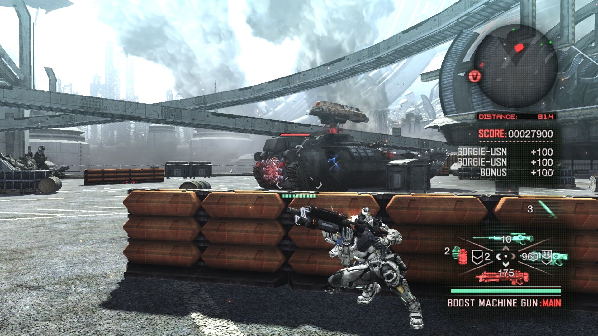 Taking cover in Vanquish