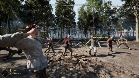 Tales of Old Dominus bow and arrow combat