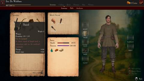 Tales of Old Dominus character customization