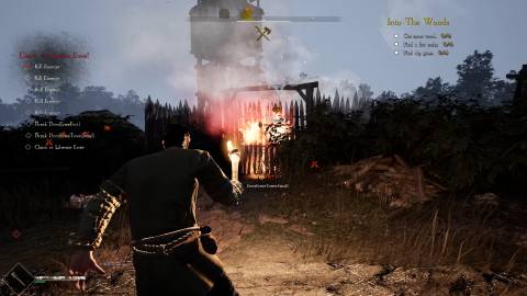 Tales of Old Dominus setting fire