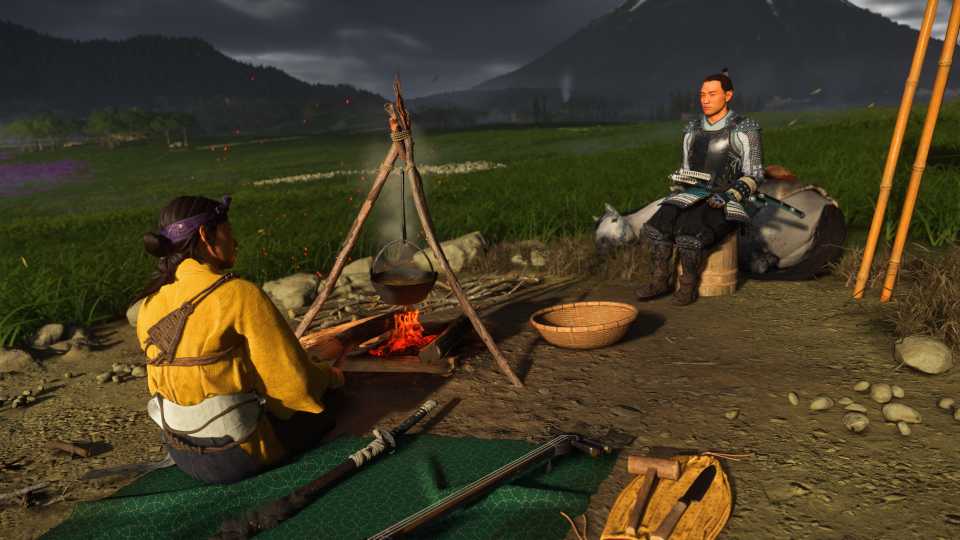 Talk to a newbuilder in Ghost of Yotei