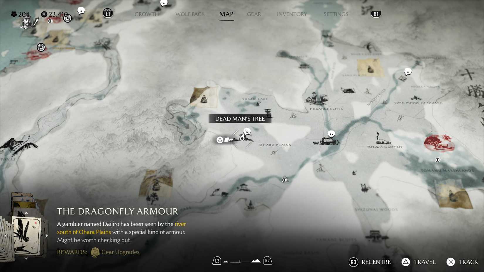 taro the scavenger location