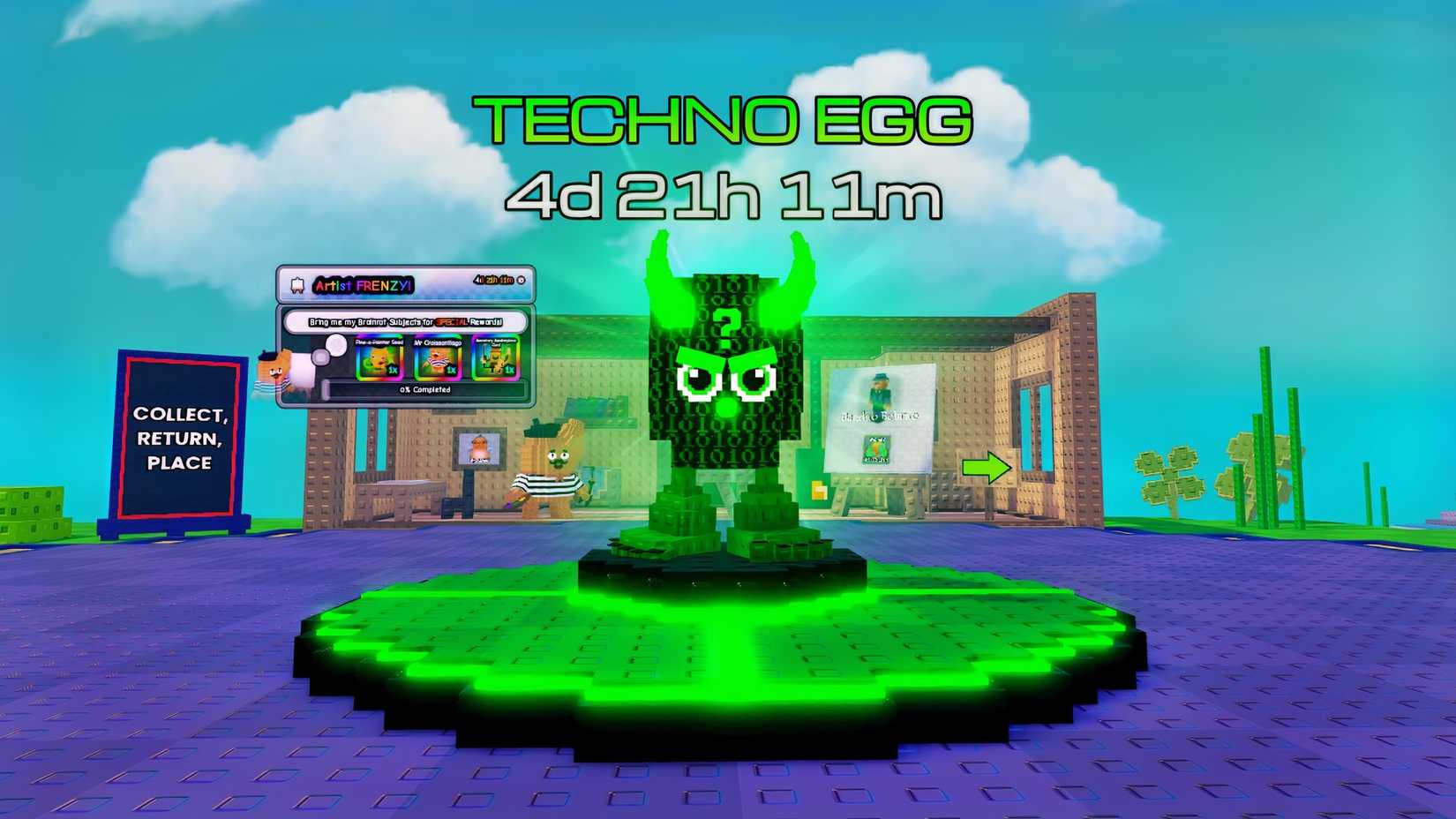 techno egg odds in plants vs brainrots