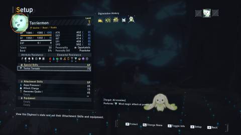 Terriermon Digimon Story Time Stranger