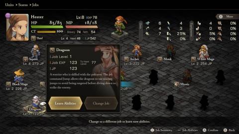 The Dragoon Job in Final Fantasy Tactics The Ivalice Chronicles